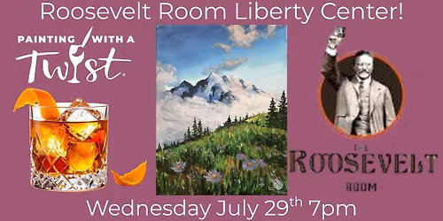 Paint & Sip at The Roosevelt Room in Liberty Center