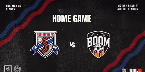 Red River FC vs Jackson Boom 