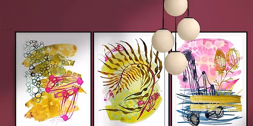 DabblerDepot presents Art Alchemy: Watercolor & Wine Painting Class