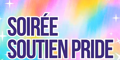Soir\u00e9e de soutien PRIDE