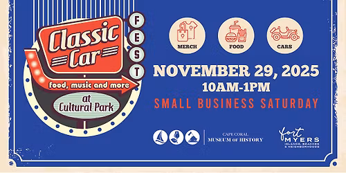Classic Car Fest - Small Business Saturday