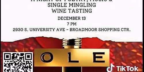 The Blend: A Night of Poetry, Music & Single Mingling-Wine Tasting