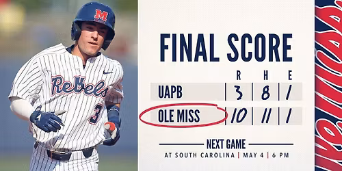 Arkansas Pine Bluff Golden Lions at Ole Miss Rebels Baseball