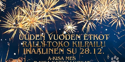UUDEN VUODEN ETKOT RALLY-TOKO KILPAILU