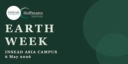 INSEAD Earth Week 2026 - Singapore