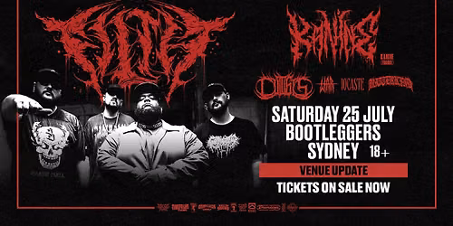 FILTH (US) AUS TOUR - SYDNEY 25 JULY