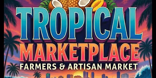 Tropical Marketplace Miami Style In Vegas