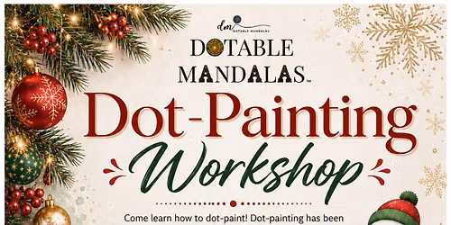 London S-Snowman or Holiday Wreath Dot-Painting Workshop