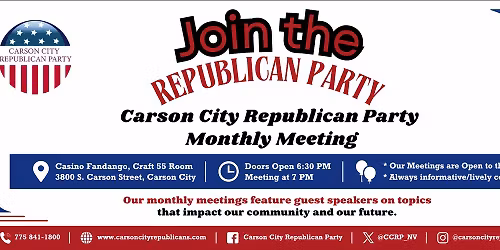 Carson City Republican Party Monthly Meeting