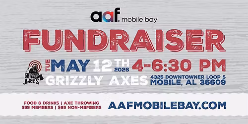 AAF Mobile Bay Fundraiser - Grizzly Axes