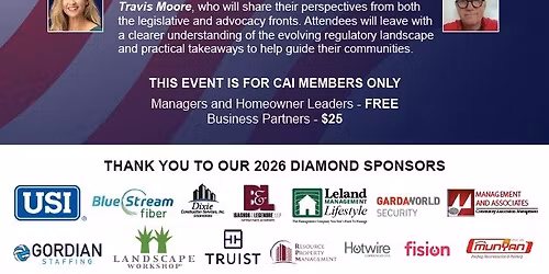 Suncoast CAI Annual Legislative Update