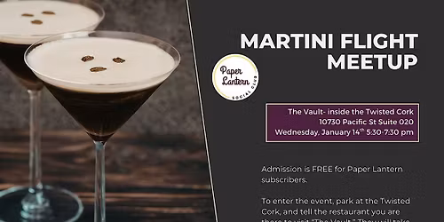 Martini Flight Meetup (Omaha)