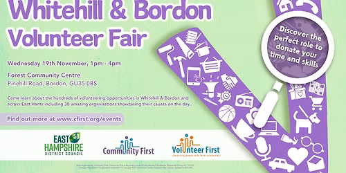 Whitehill and Bordon Volunteer Fair