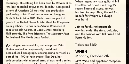 Bill Frisell and Petra Haden at Sellersville Theatre 1894