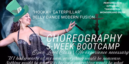 5-Week Belly Dance Choreography Bootcamp