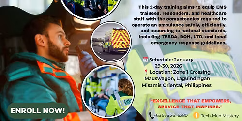 EMERGENCY AMBULANCE OPERATION TRAINING