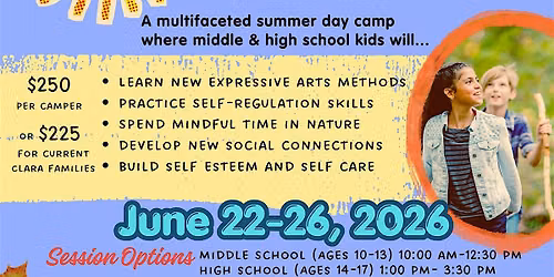 Week Long Kids Create Camp