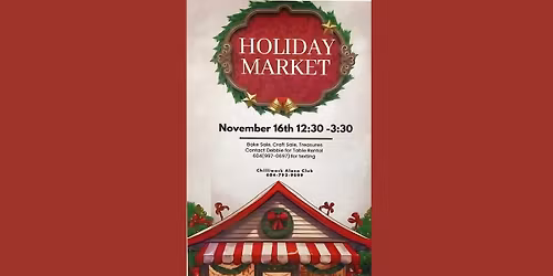 2nd Annual Holiday Market