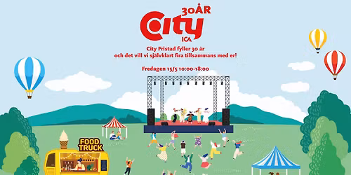 ICA City Fristad fyller 30\u00e5r