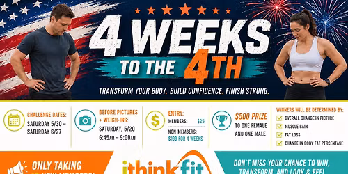4 Weeks to the 4th