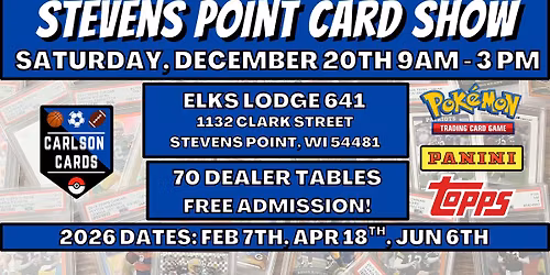 Stevens Point Card Show