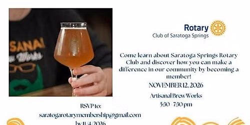 Discover Saratoga Springs Rotary