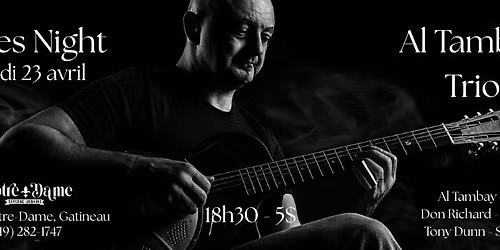 Blues Night avec Al Tambay Trio