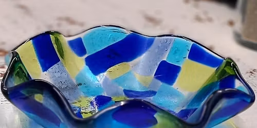 11\/12\/25 - Fused Glass Candy Dishes (make 2) at Botanical Goods