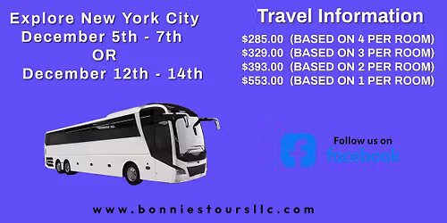 NYC during the Holidays December 12-14, 2025