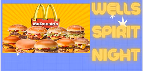 McTeacher Wells Spirit Night