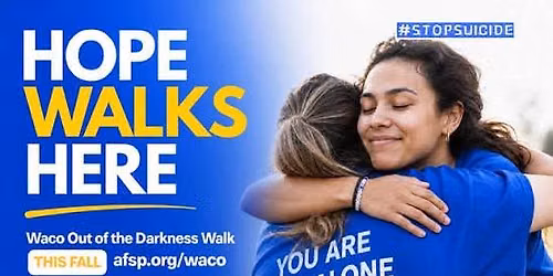 Join iHeartRadio for the 2026 Out of the Darkness Waco Community Walk