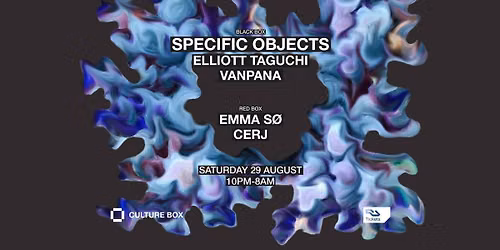 Specific Objects \/ Elliott Taguchi \/ vanpana \/ EMMA S\u00d8 \/ CERJ
