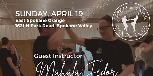 Sunday West Coast Swing with Mahala