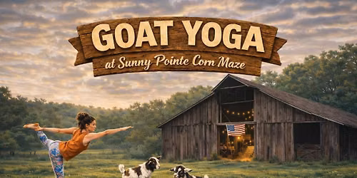 Goat Yoga at Sunny Pointe