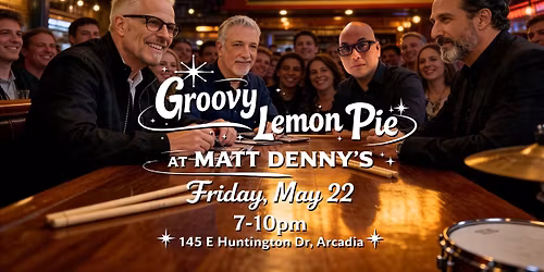 Groovy Lemon Pie at Matt Denny\u2019s!