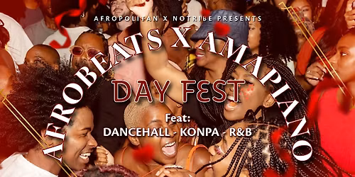AFROBEATS | AMAPIANO | DANCEHALL | KONPA | RNB (..A Rooftop Day Party)