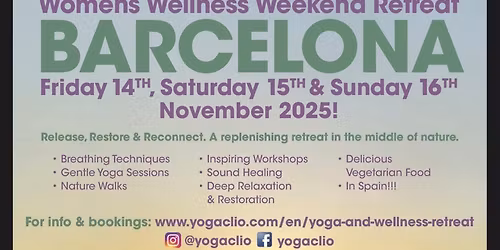 Women's Wellness Weekend Retreat