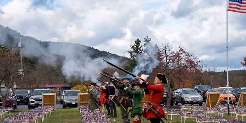 Veteran's Day Field of Flags Wreath Laying Ceremony