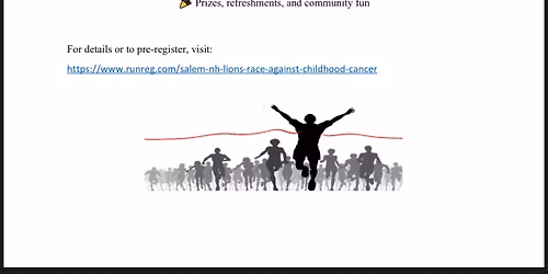 Salem NH Lions 5k for Childhood cancer