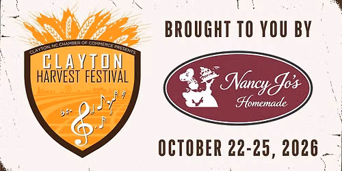 Clayton Harvest Festival: Presented By Nancy Jo's Homemade!