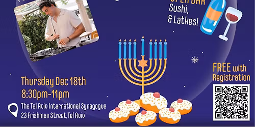 Lets Get Lit! Chanukah Party (ages 21-40)