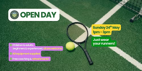 Trackside Lawn Tennis Club - Open Day