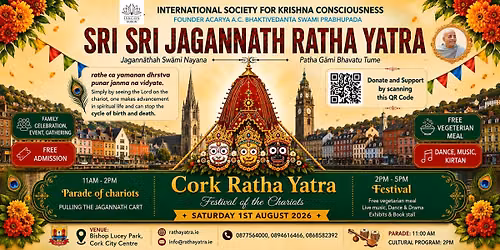 Cork Ratha Yatra 2026: Festival of the Chariots