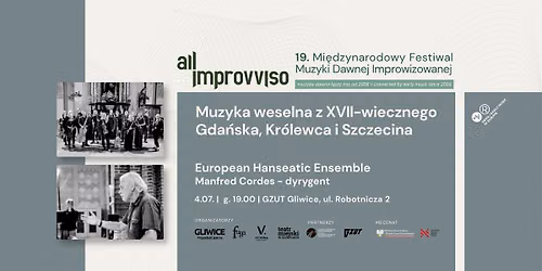 Muzyka weselna z XVII-wiecznego Gda\u0144ska, Kr\u00f3lewca i Szczecina | European Hanseatic Ensemble