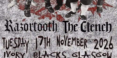 Bullshit\/Detector + Razortoorth +The Clench @ Ivory Blacks, Glasgow 