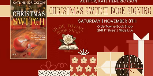 Christmas Switch Book Signing at Olde Towne Book Shop