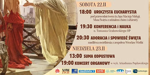 Wigilia uroczysto\u015bci Chrystusa Kr\u00f3la 2025