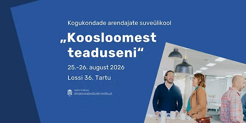 Kogukondade arendajate suve\u00fclikool