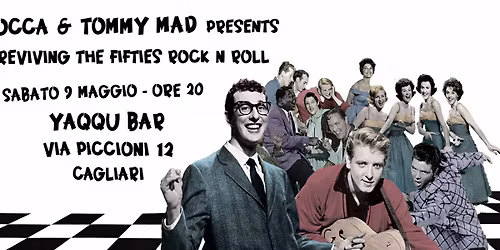 \ud83c\udfb8 REVIVING THE FIFTIES ROCK N ROLL \ud83c\udfb8DJ ROCCA & TOMMY MAD