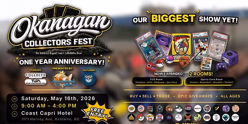 Vaulted Gems Presents: Okanagan Collectors Fest